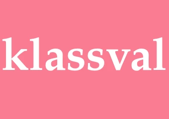 Synonym klassval