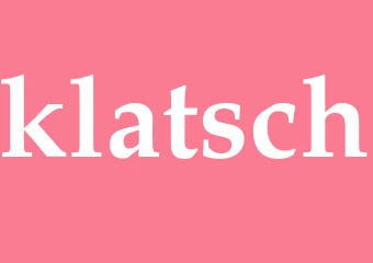 Synonym klatsch