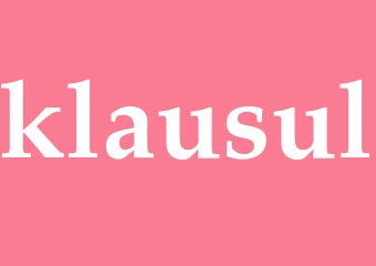 Synonym klausul