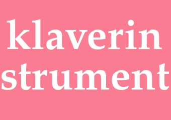Synonym klaverinstrument