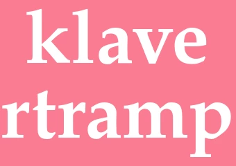 Synonym klavertramp