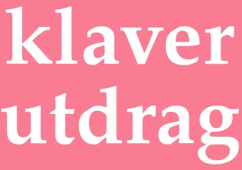 Synonym klaverutdrag