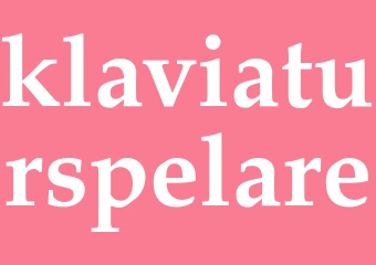Synonym klaviaturspelare
