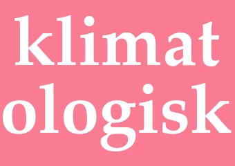Synonym klimatologisk
