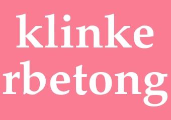 Synonym klinkerbetong