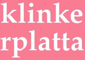 Synonym klinkerplatta
