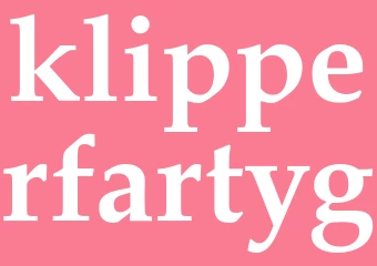 Synonym klipperfartyg