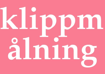 Synonym klippmålning