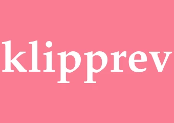 Synonym klipprev