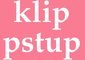 Synonym klippstup