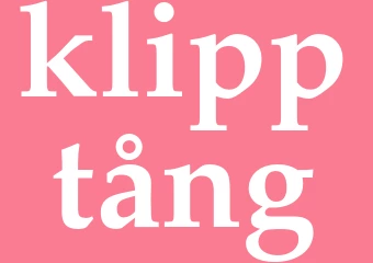 Synonym klipptång