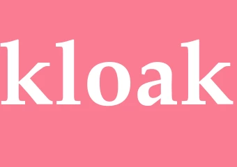 Synonym kloak