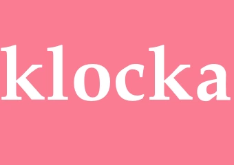 Synonym klocka