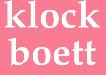 Synonym klockboett