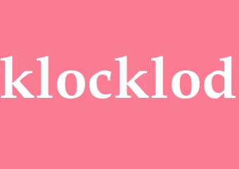 Synonym klocklod