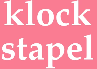 Synonym klockstapel