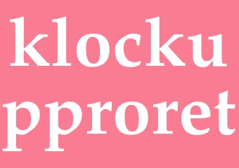 Synonym klockupproret