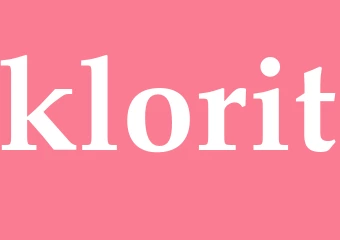 Synonym klorit