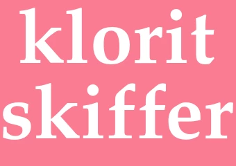 Synonym kloritskiffer