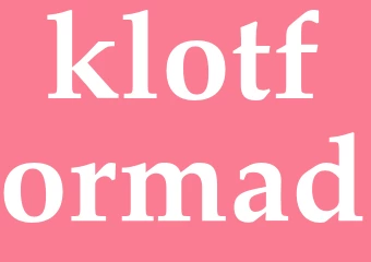 Synonym klotformad