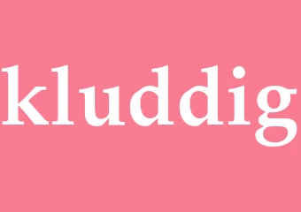 Synonym kluddig