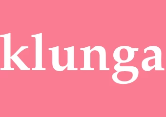 Synonym klunga