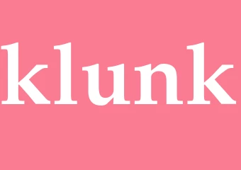 Synonym klunk