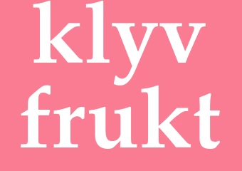 Synonym klyvfrukt