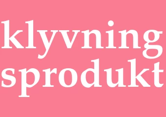 Synonym klyvningsprodukt