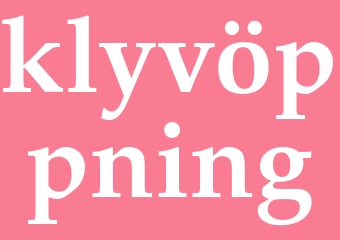 Synonym klyvöppning