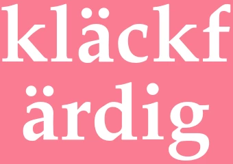 Synonym kläckfärdig