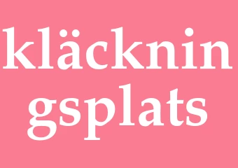 Synonym kläckningsplats