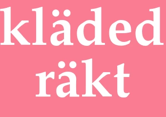 Synonym klädedräkt