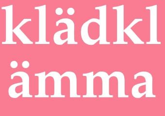 Synonym klädklämma