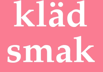 Synonym klädsmak