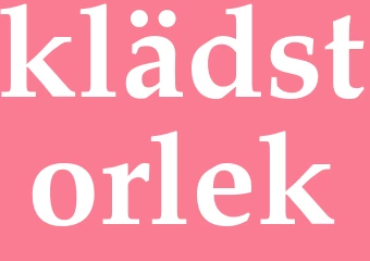 Synonym klädstorlek