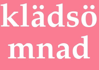 Synonym klädsömnad