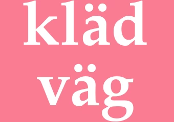 Synonym klädväg