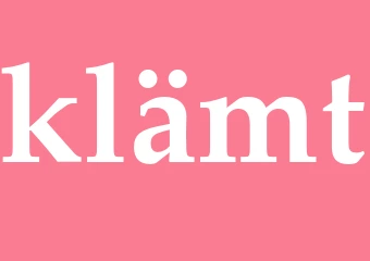 Synonym klämt