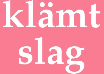 Synonym klämtslag