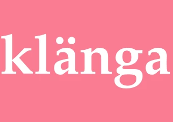 Synonym klänga
