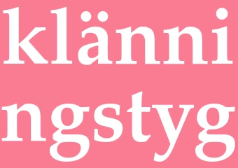 Synonym klänningstyg
