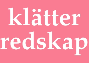 Synonym klätterredskap