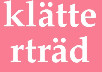 Synonym klätterträd