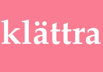 Synonym klättra
