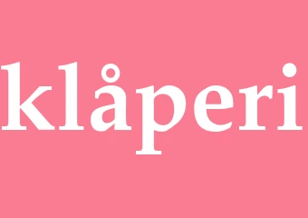 Synonym klåperi