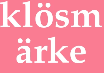 Synonym klösmärke