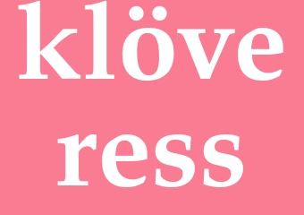 Synonym klöveress
