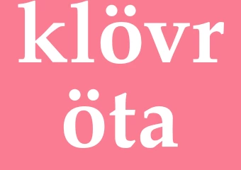 Synonym klövröta