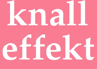 Synonym knalleffekt